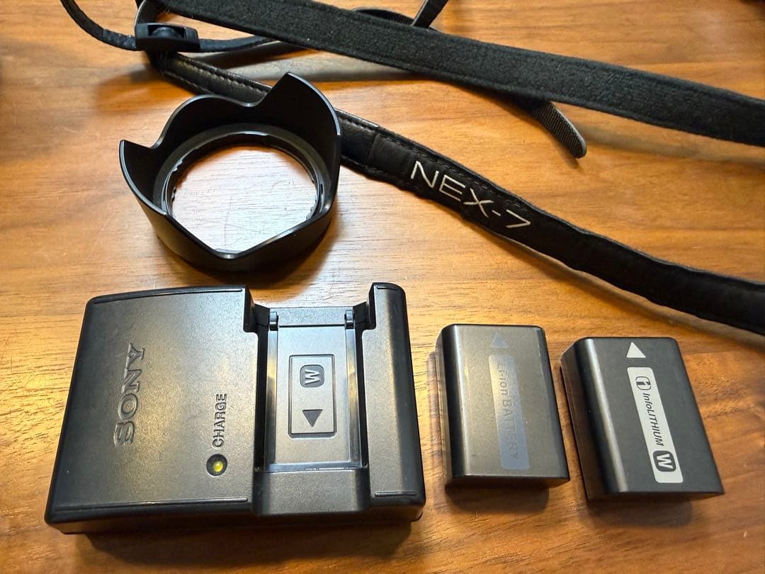 ミラーレンズカメラ SONY NEX-7 レンズ2個付