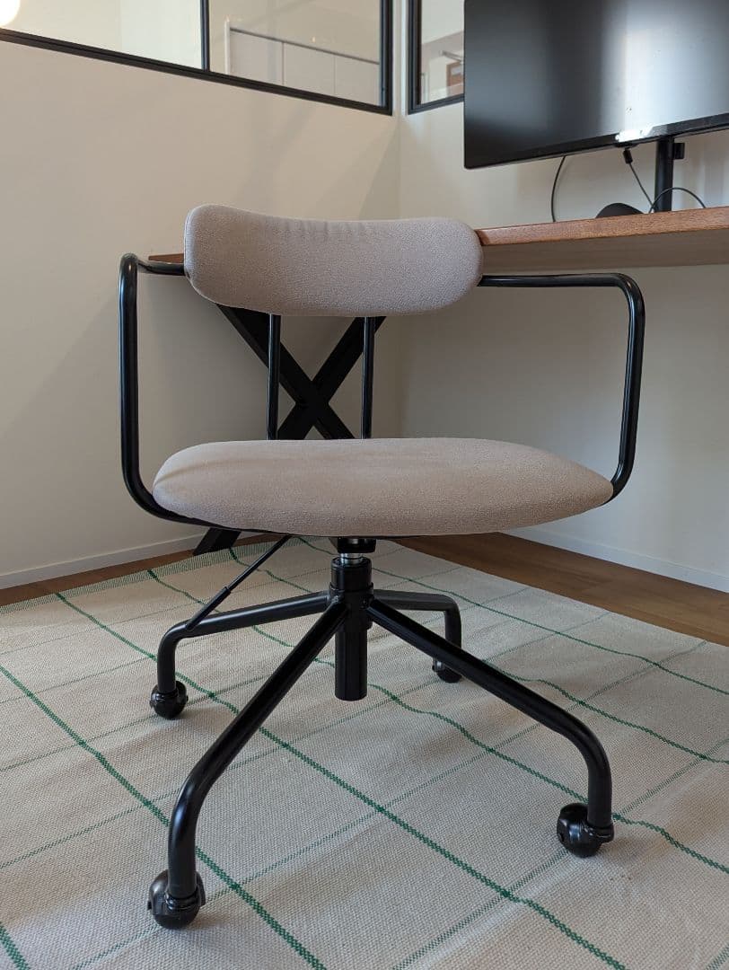 KANADEMONO デスクチェア ベージュ