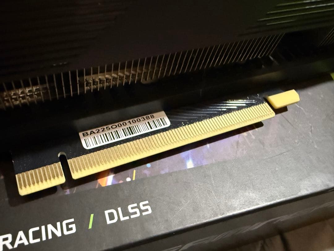 【動作品】Palit GeForce RTX 3070 Ti 8GB