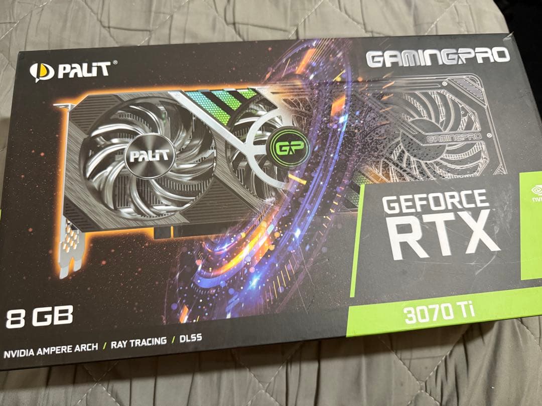 【動作品】Palit GeForce RTX 3070 Ti 8GB