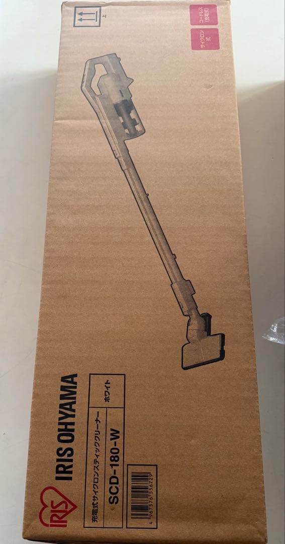 新品未使用★IRIS OHYAMA スティッククリーナー SCD-180-W