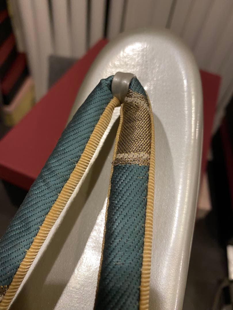 未使用 草履バッグセット 帯地 成人式 結婚式 振袖 卒業式 袴 くすみカラー