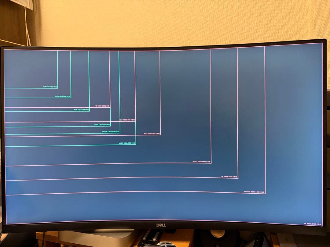 Dell S3221QS 31.5インチ 4K 曲面モニター