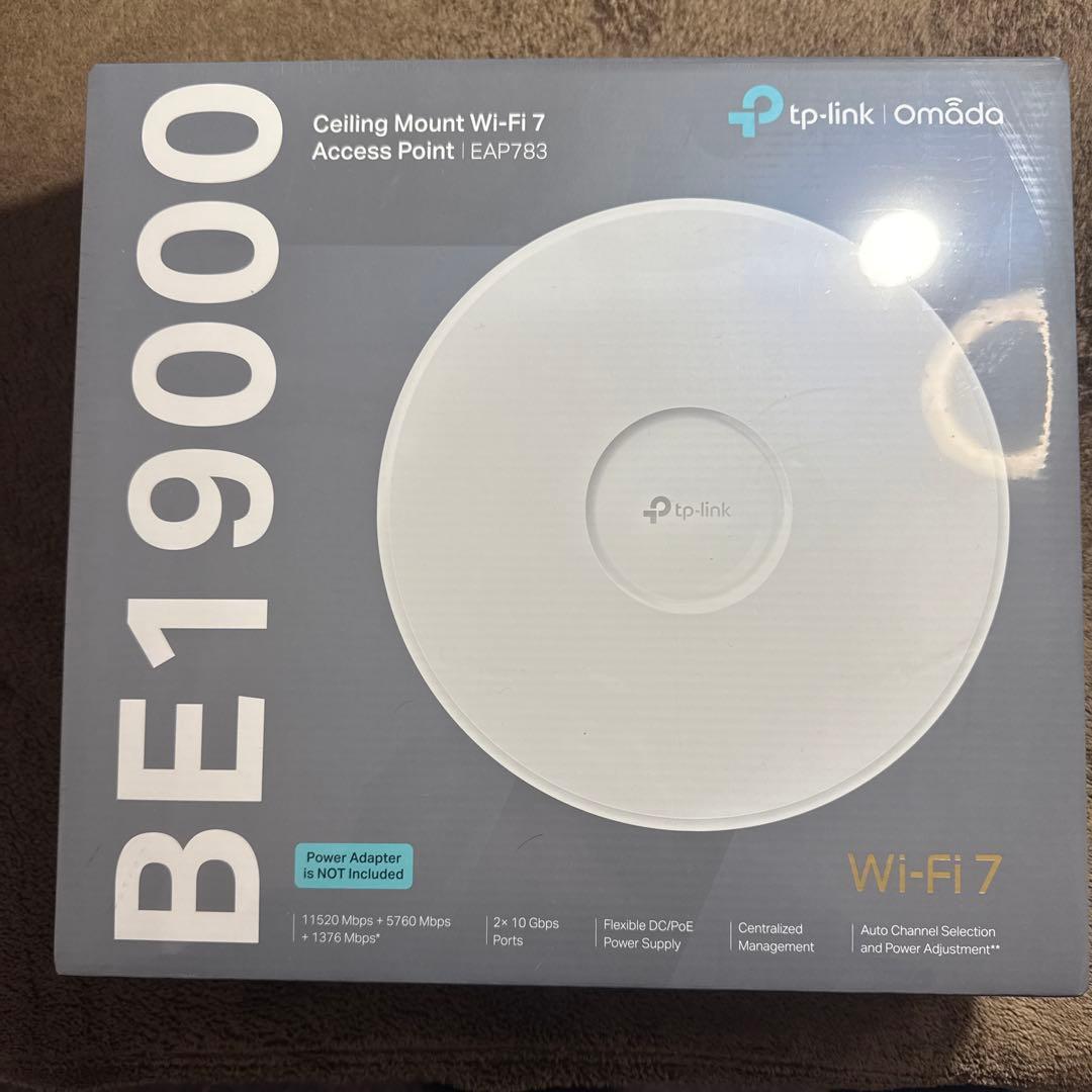 EAP783 BE19000 Wi-Fi 7 アクセスポイント