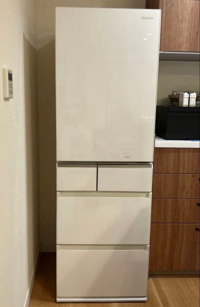 Panasonic NR-E430GV-W 冷蔵庫 ホワイト　426Ｌ