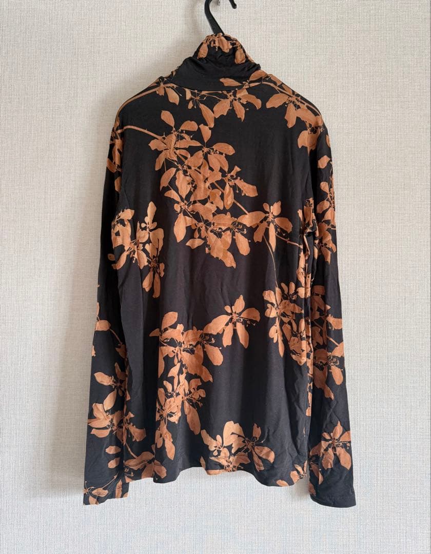 【美品】ドリスヴァンノッテン ハイネックジャージ カットソー セカンドスキン S