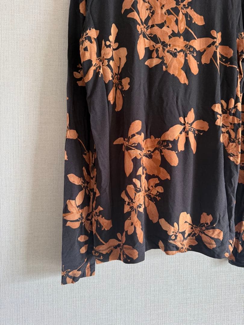 【美品】ドリスヴァンノッテン ハイネックジャージ カットソー セカンドスキン S