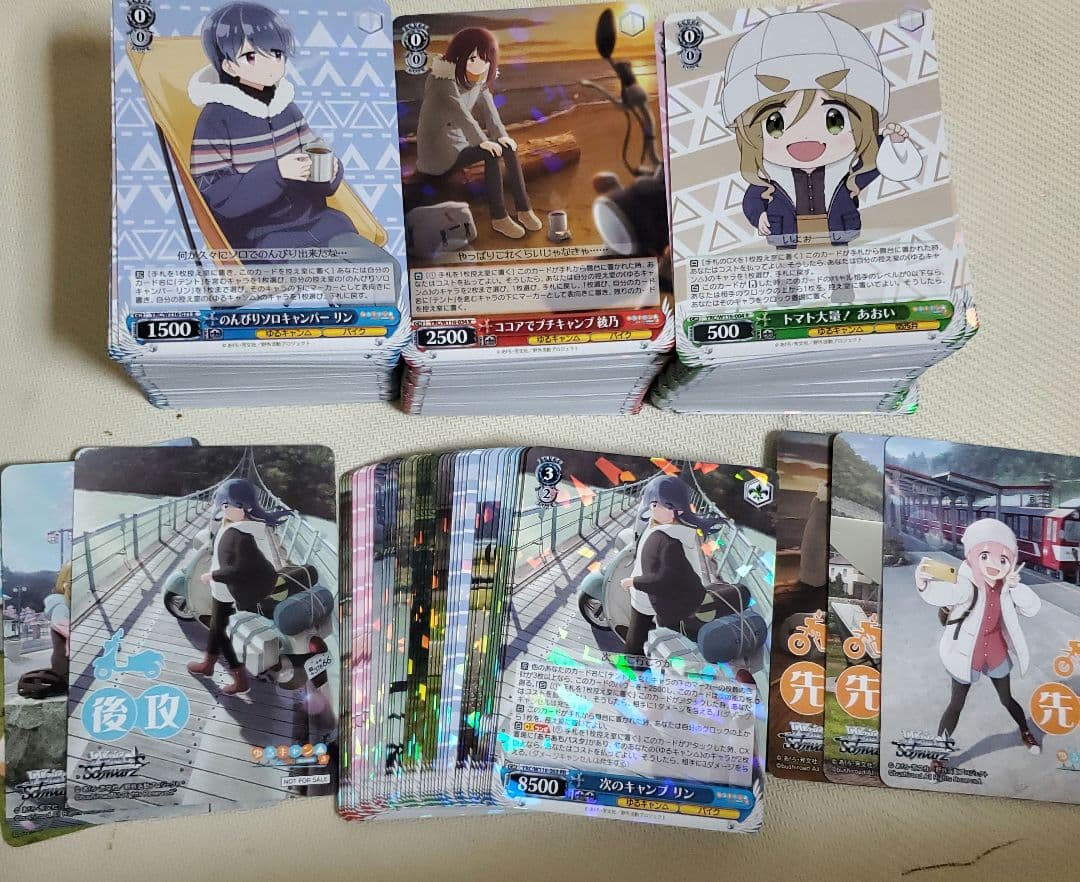 ゆるキャン△RR以下 4コン 先攻後攻マーカー6種付き