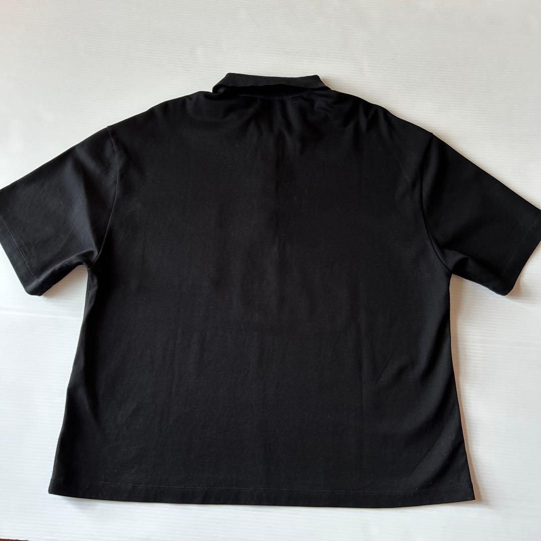 24SS ebure カノコ ポロシャツ 黒　38