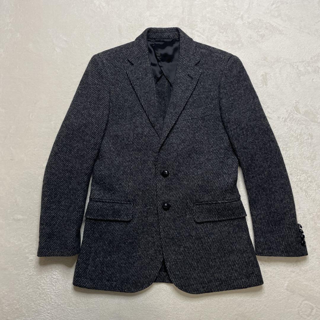 未使用に近い　NEWYORKER MOON テーラードジャケット ヘリンボーン
