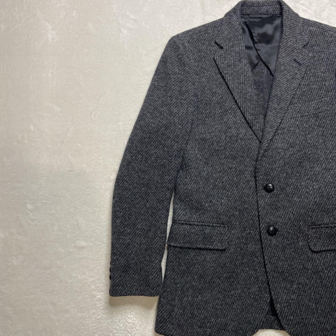 未使用に近い　NEWYORKER MOON テーラードジャケット ヘリンボーン