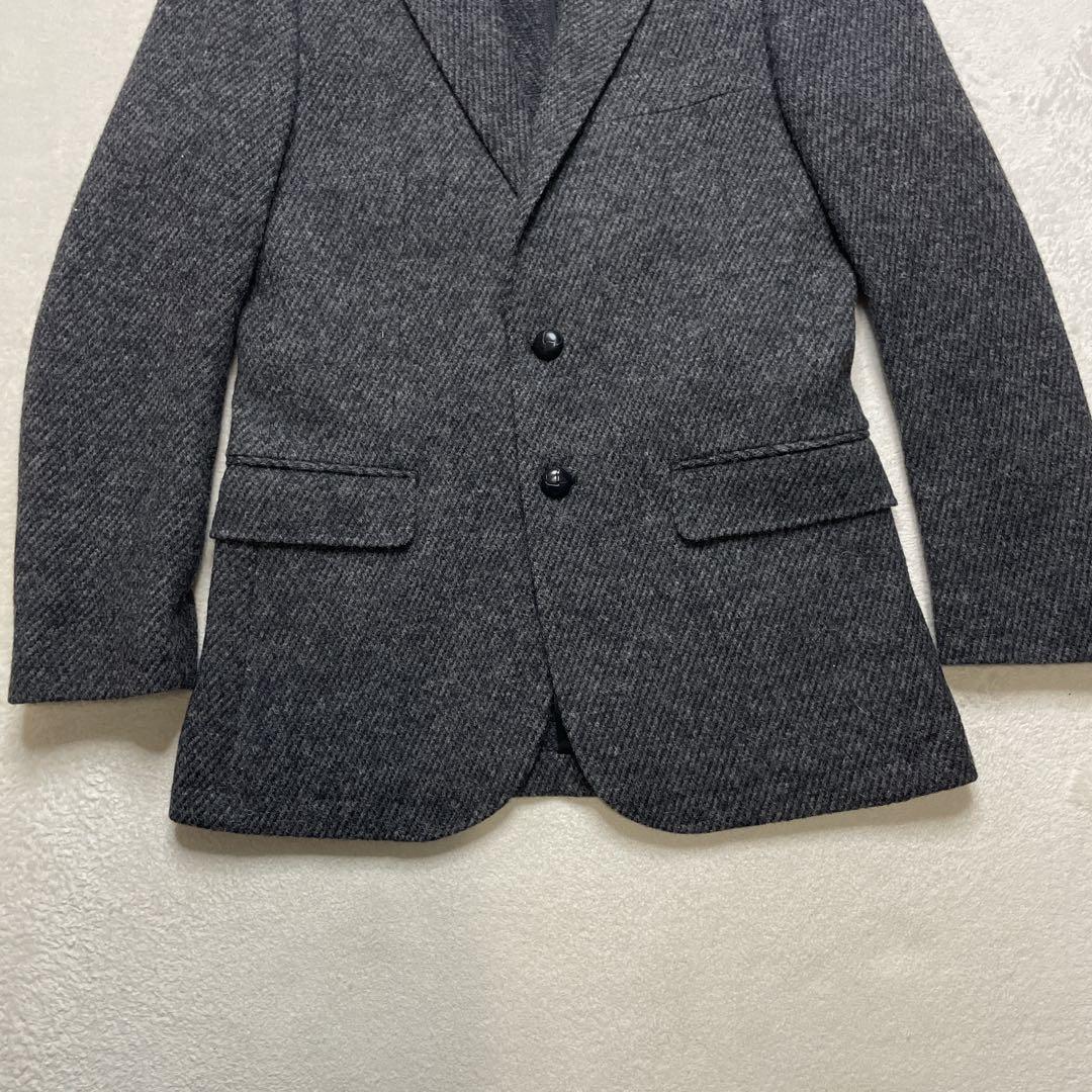 未使用に近い　NEWYORKER MOON テーラードジャケット ヘリンボーン