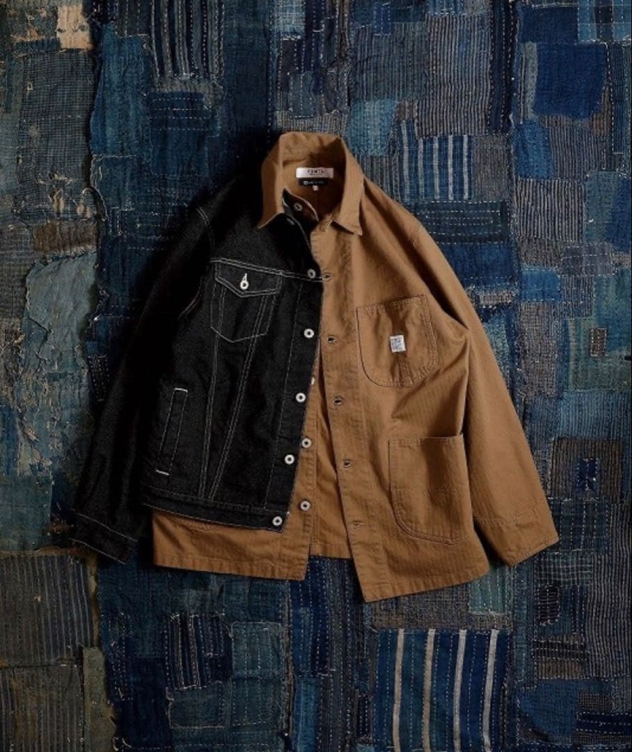 25AW THIRD JACKET COVERALL デニムドッキングジャケット