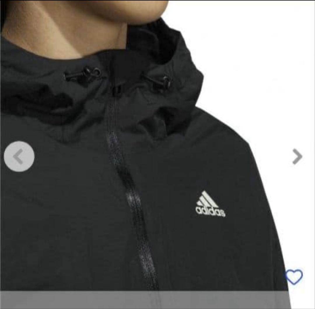 アディダス　裏起毛　ウインドブレーカー上下　ブラック　レディースL 新品未使用