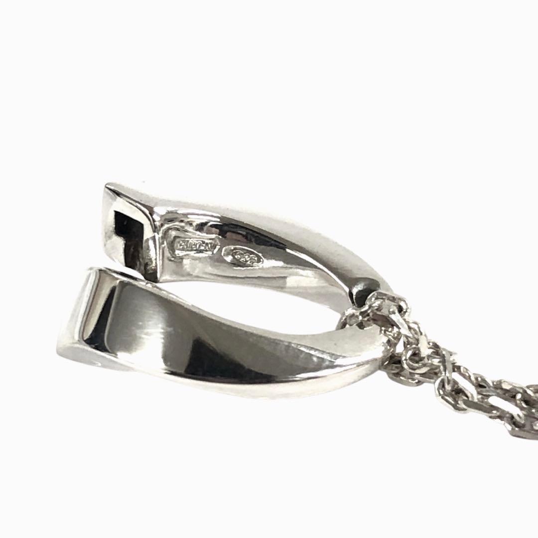 美品 GUCCI グッチ SV925 ブルートパーズ ネックレス アクセサリー