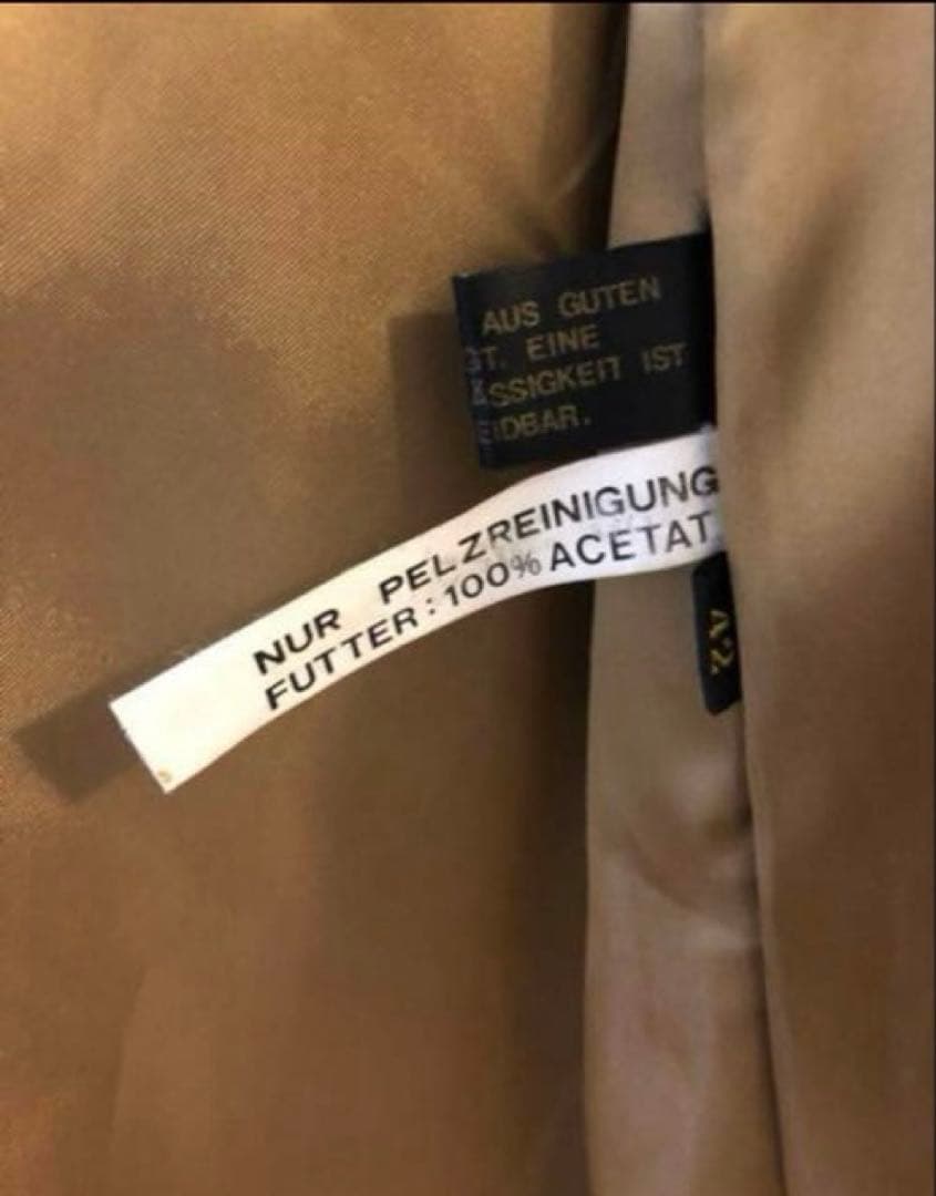 vintage ファーコート made in Germany ドイツ