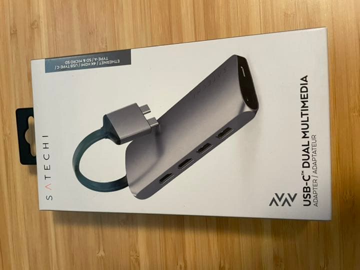Satechi USB-C Dual Multimedia Hub ハブ