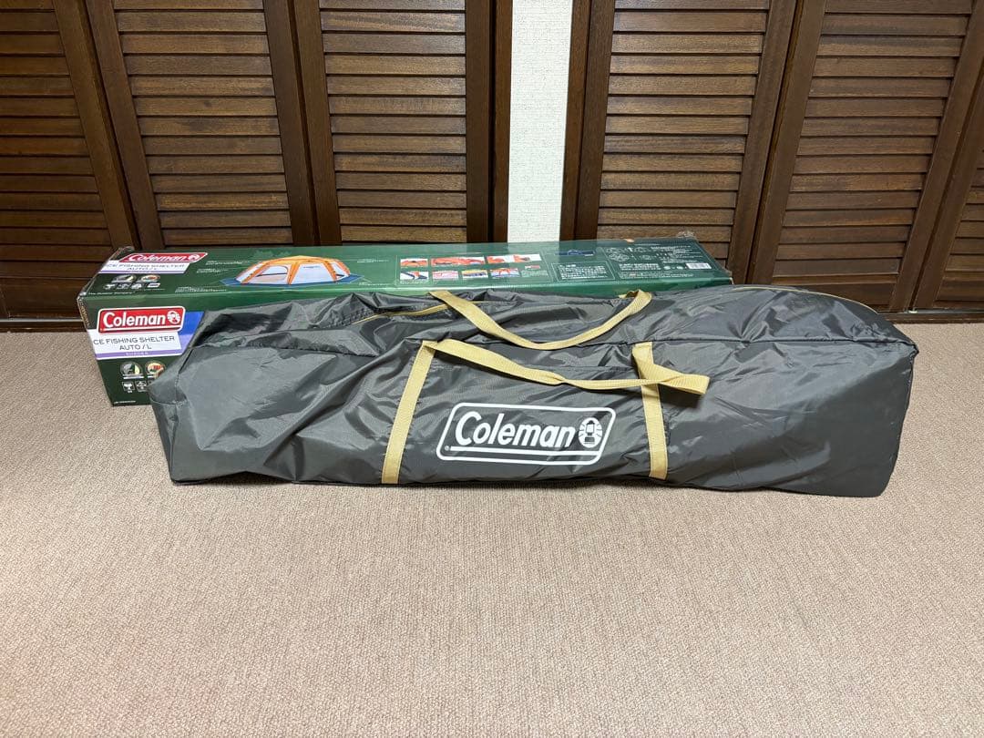 Coleman アイスフィッシングシェルターオートL ワカサギテント　コールマン