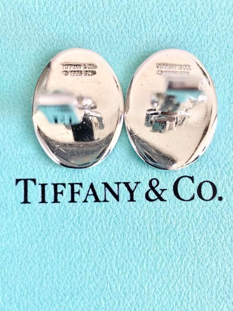 TIFFANY ティファニー ヴィンテージ グルーブド カフリンクス カフス