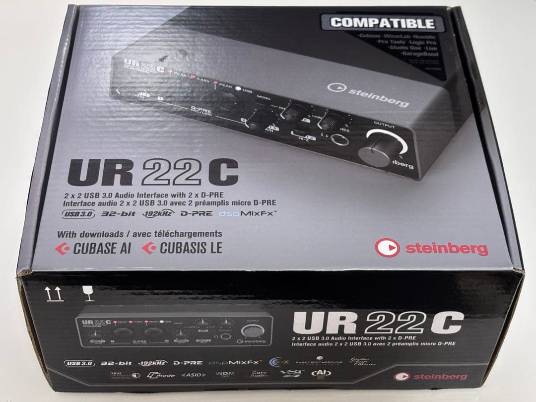 箱有り★ UR22C スタインバーグ Steinberg USB3.0 DAW
