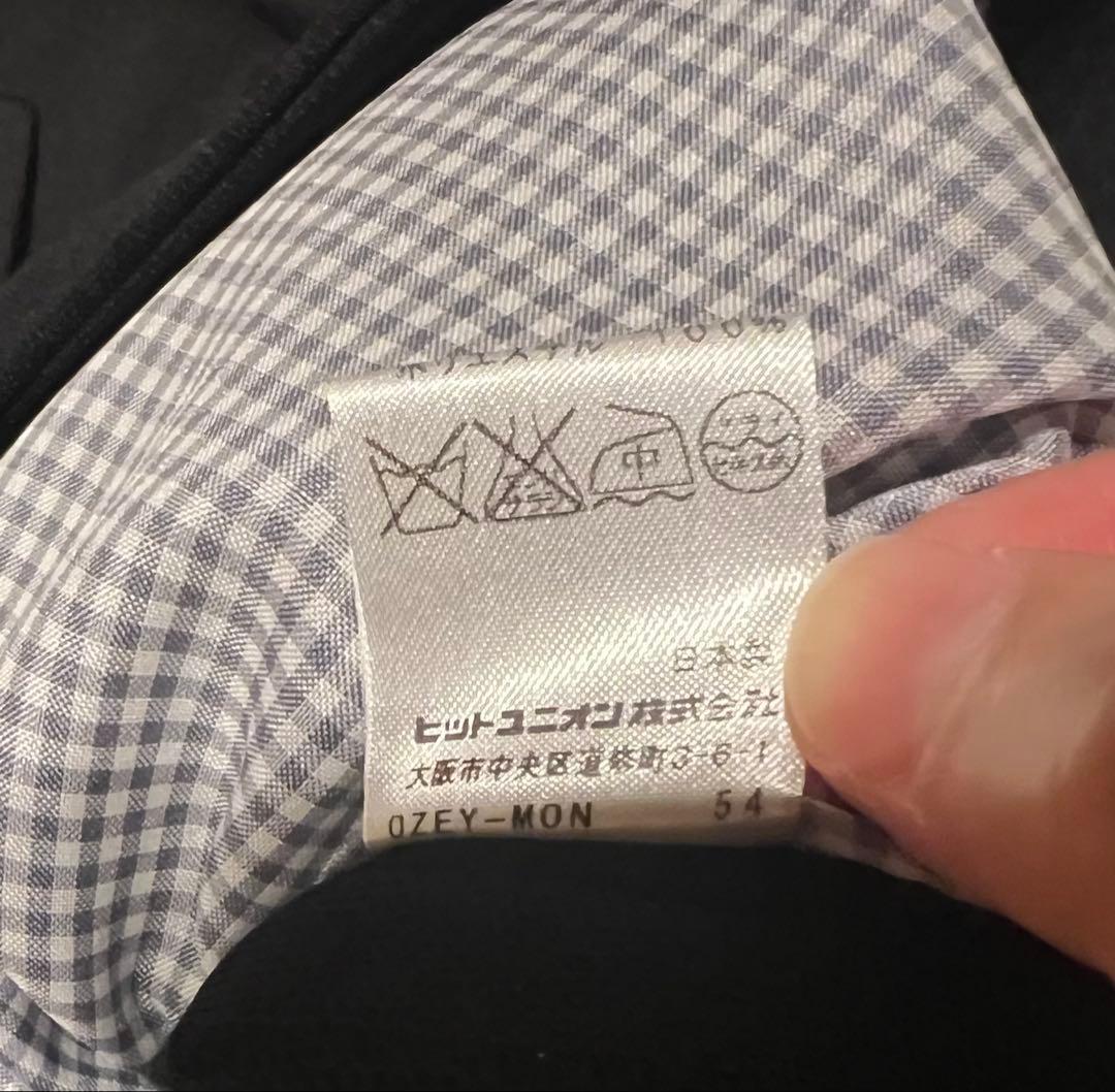 フレッドペリー ブラック テーラードジャケット