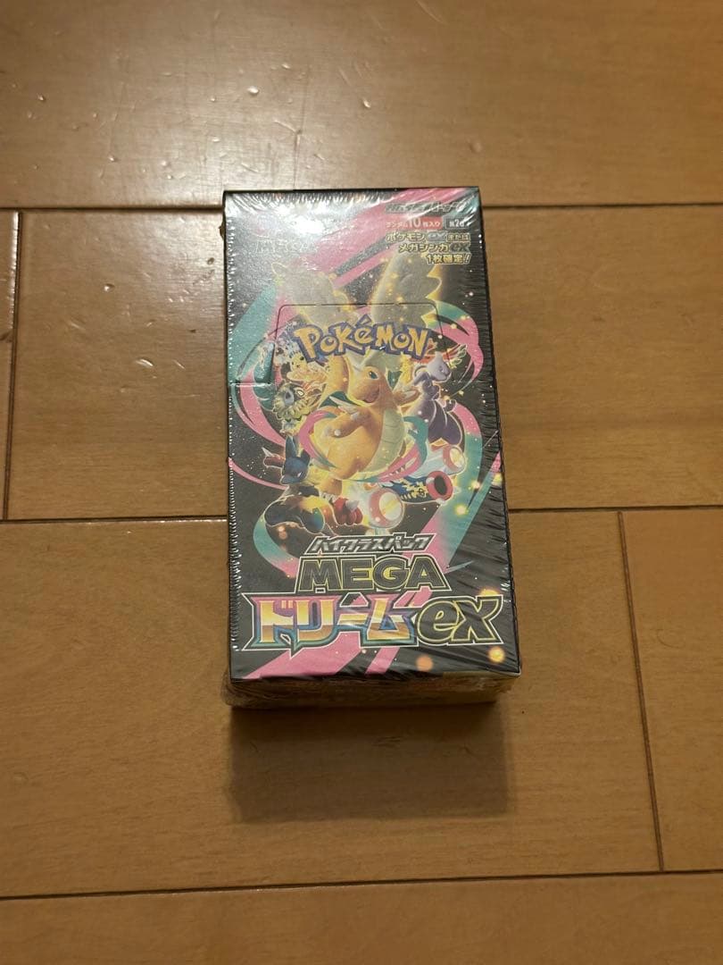 【シュリンク付き】 ポケモンカード MEGAドリームex 1box