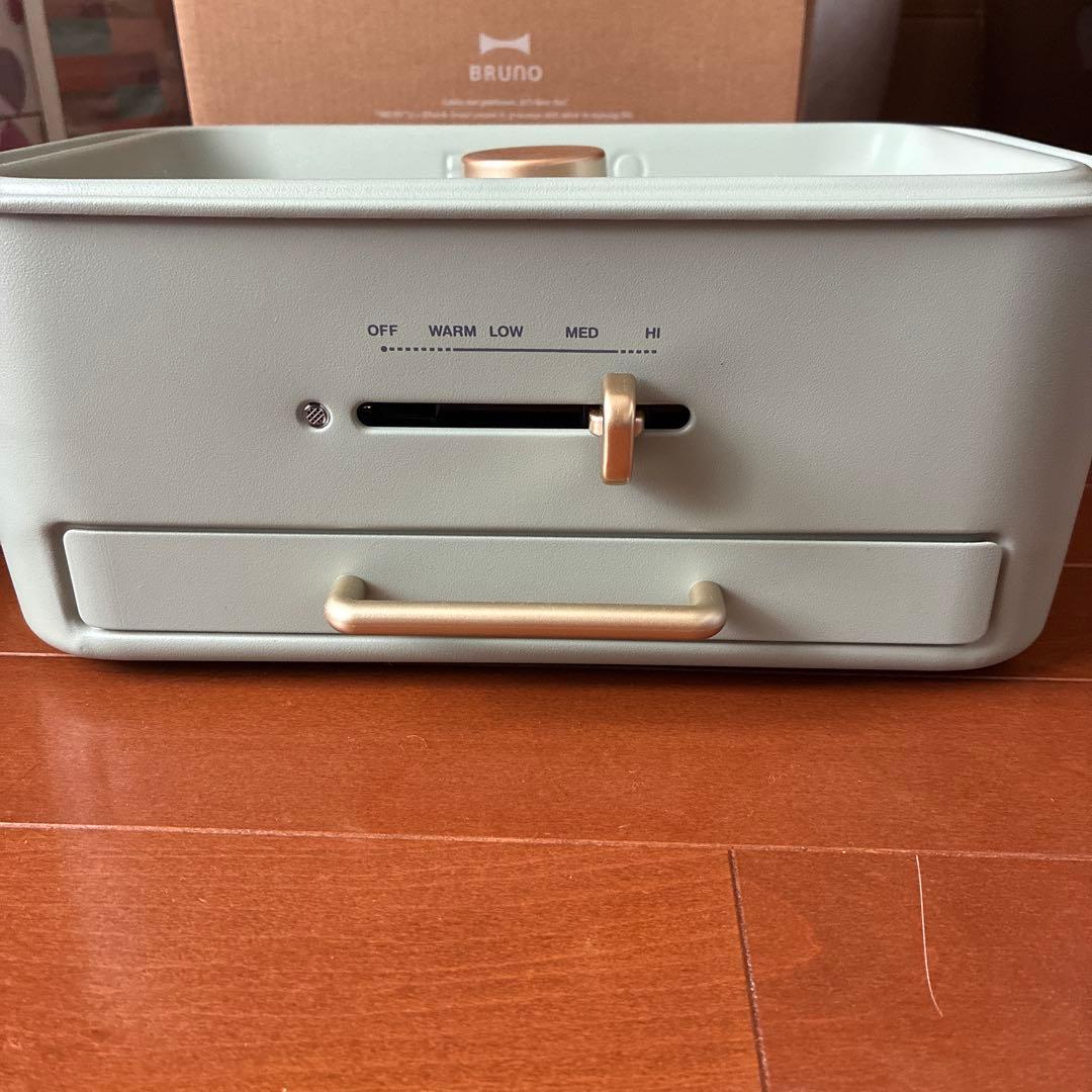 ブルーノ　コンパクトグリルホットプレート 4種