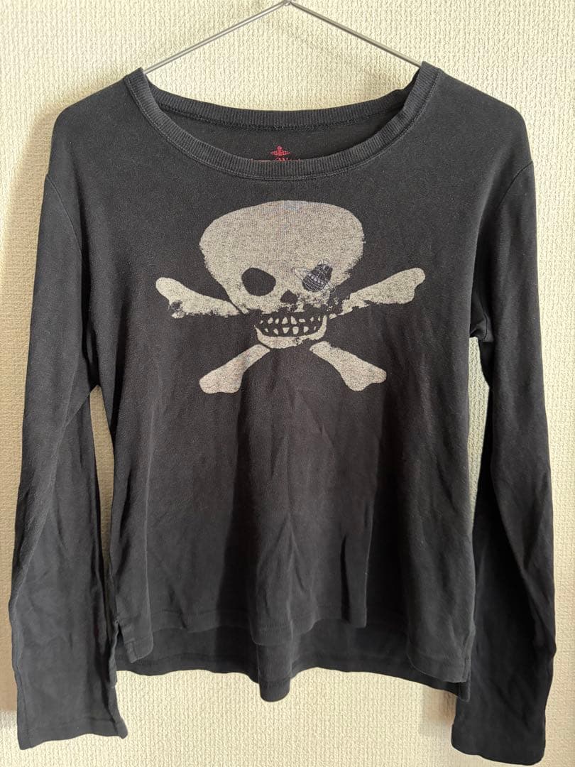 Vivienne Westwood 長袖スカルプリント