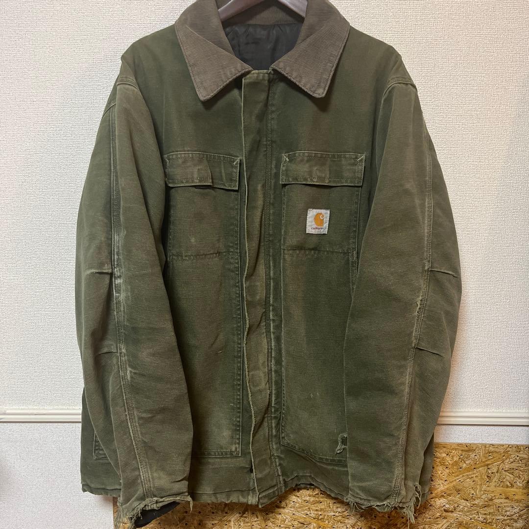 い*新様 carhartt traditional coat