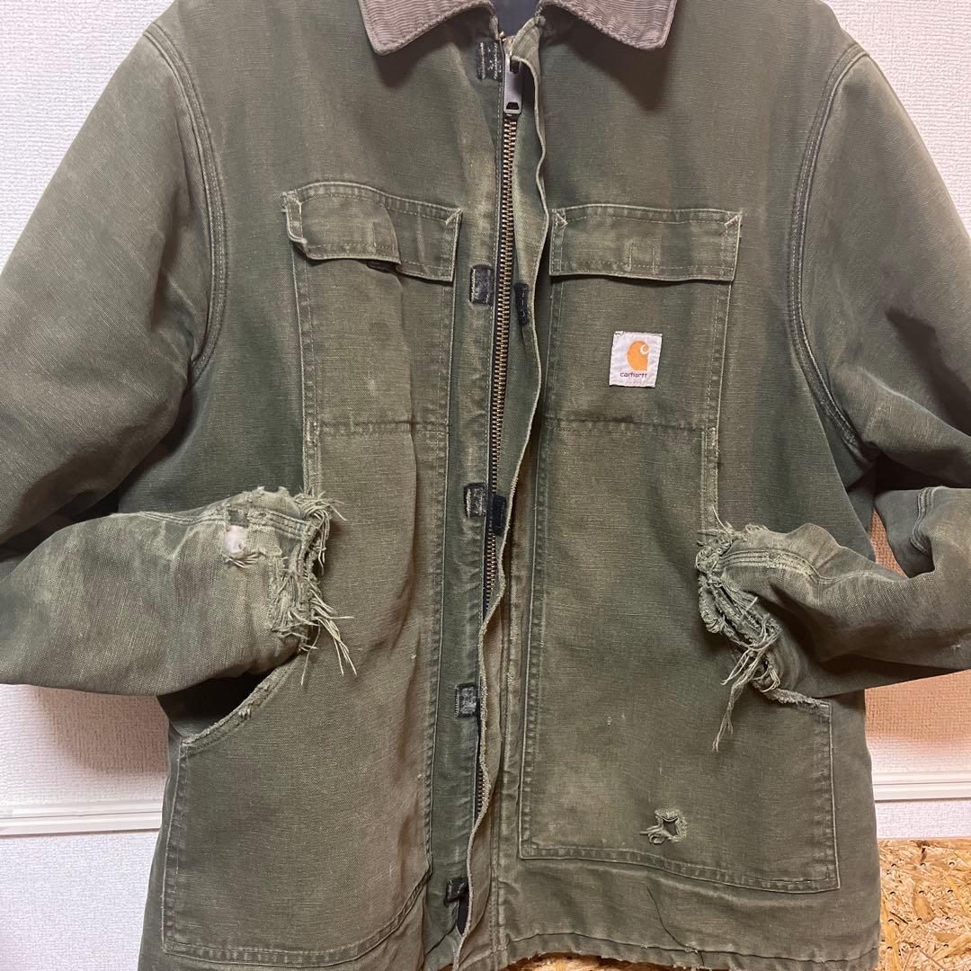 い*新様 carhartt traditional coat