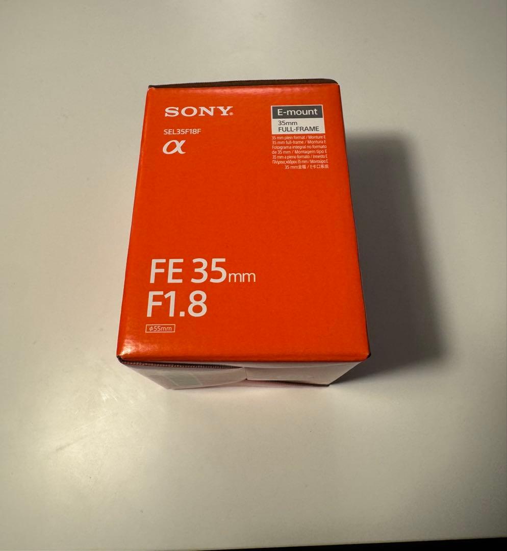 【保護フィルター付き】SONY FE 35mm F1.8 単焦点レンズ