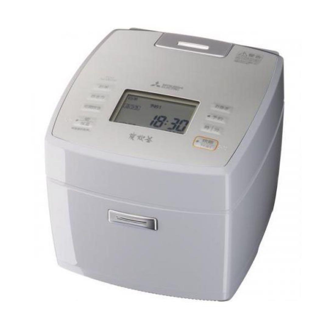 三菱 IHジャー炊飯器 NJ-VEC10-H 淡雲 備長炭 炭炊飯 新品未使用