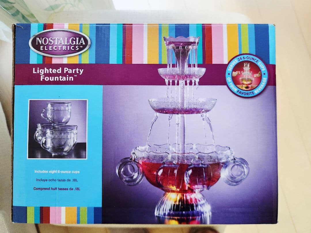 キッチン家電 Lighted Party Fountain