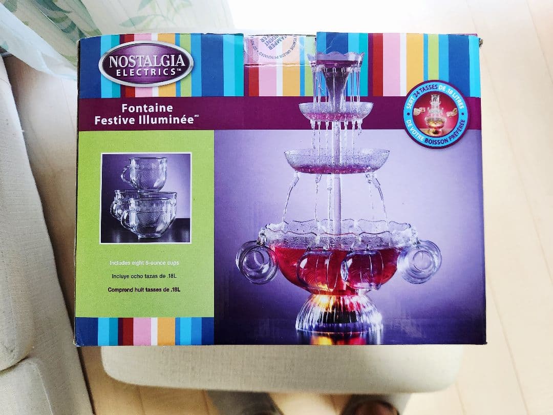 キッチン家電 Lighted Party Fountain