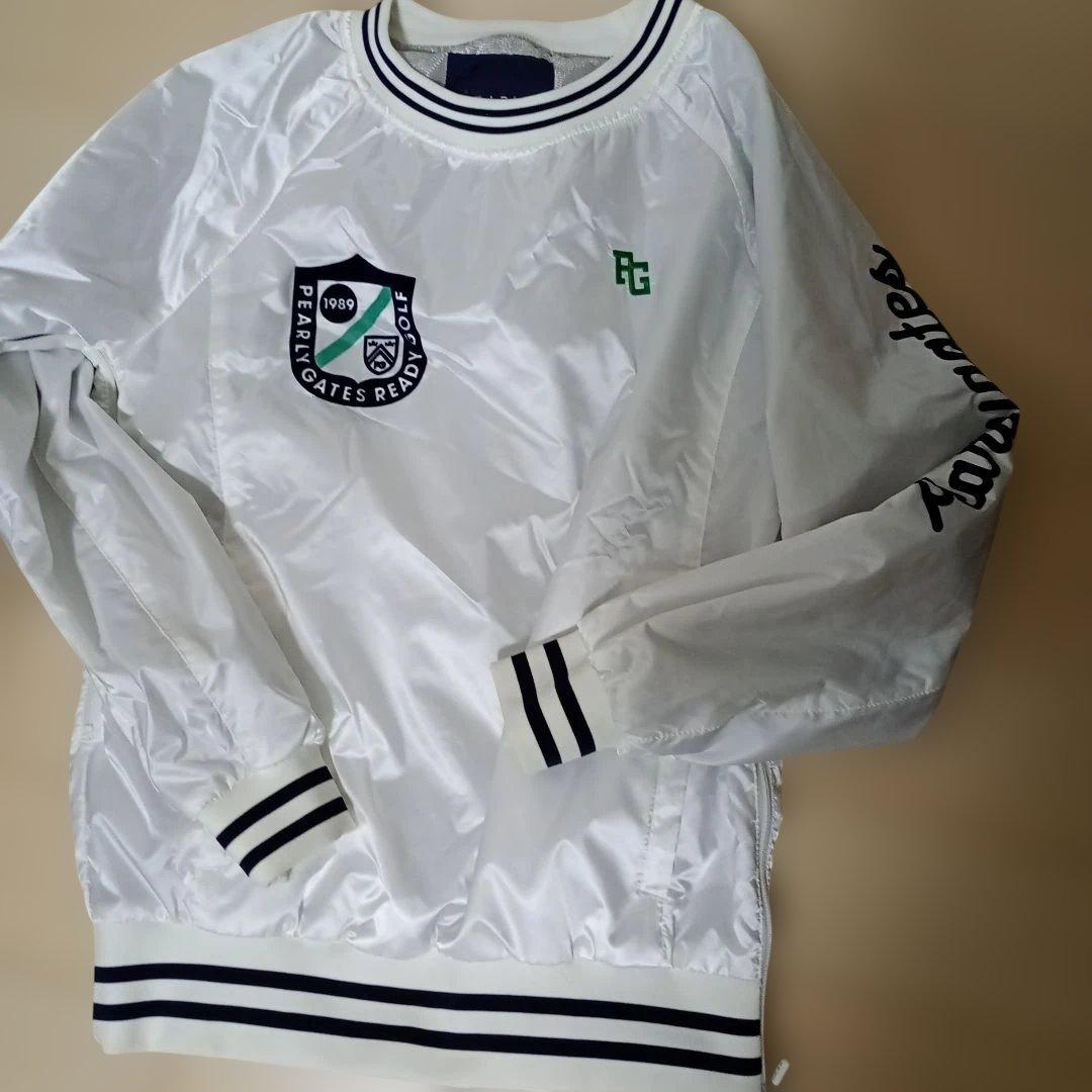 パーリーゲイツ ホワイトジャケットサイズ0 蓄熱アウター