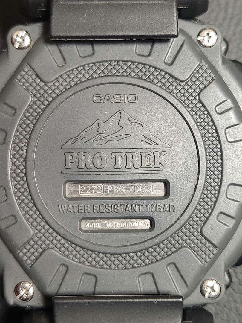 CASIO PROTREK PRG-40SJ デジタル腕時計　電池交換済み