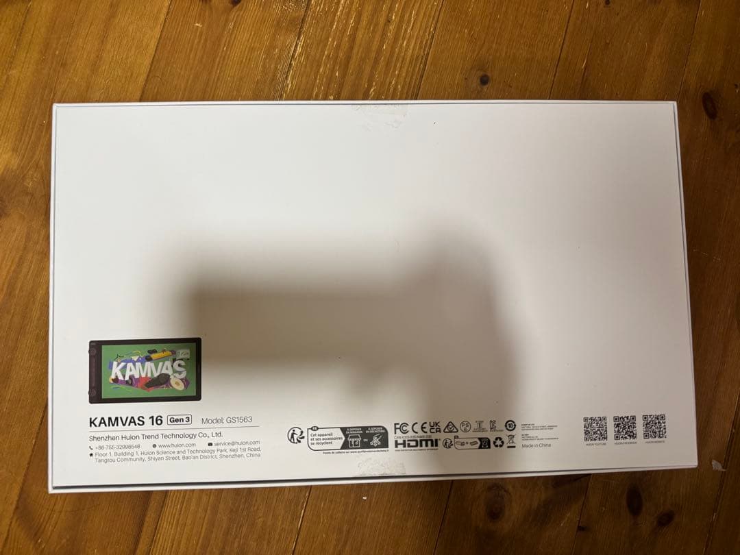 HUION Kamvas 16（gen3）