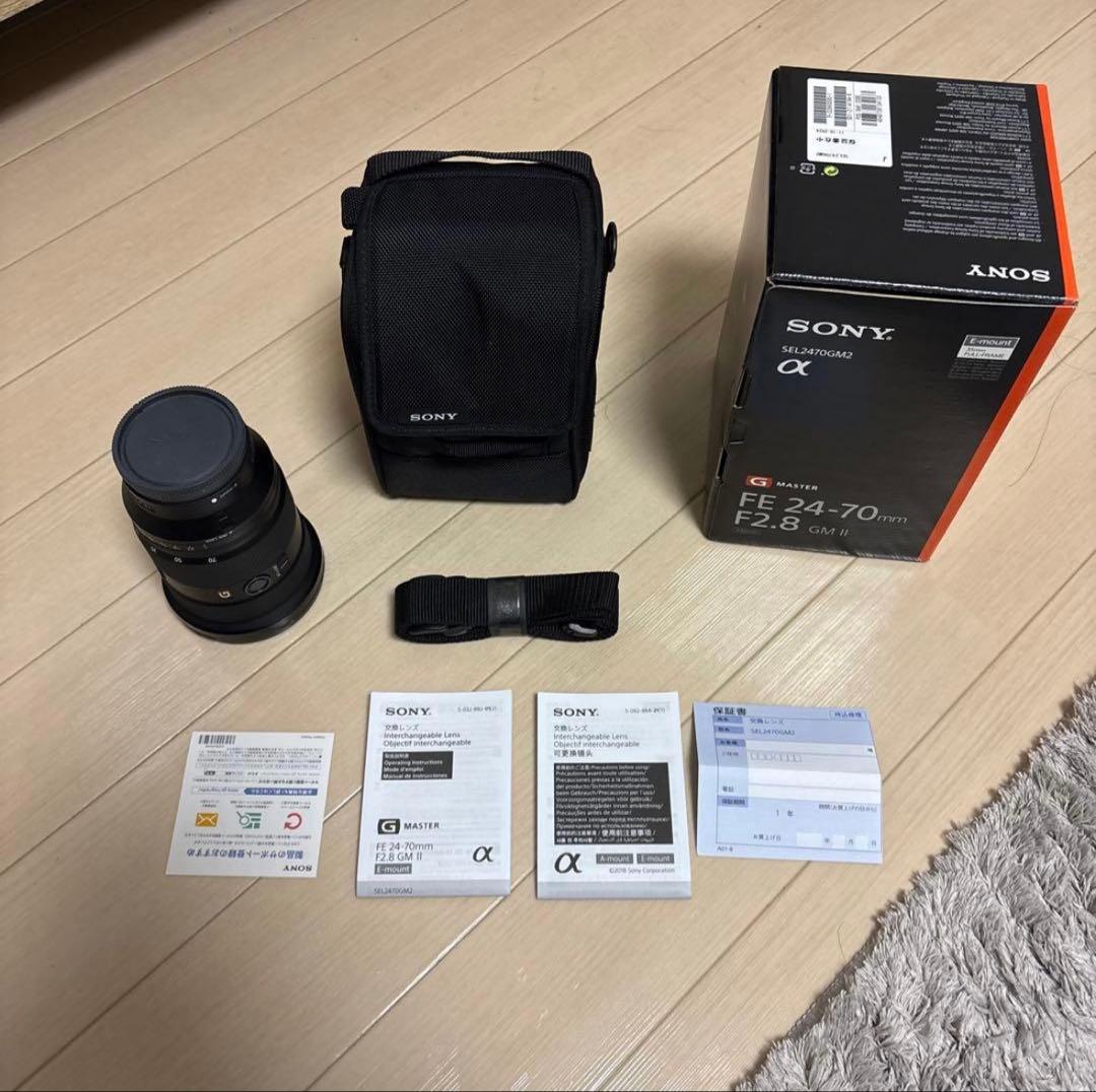 SONY FE 24-70mm F2.8 GM II 2470gm2カメラレンズ