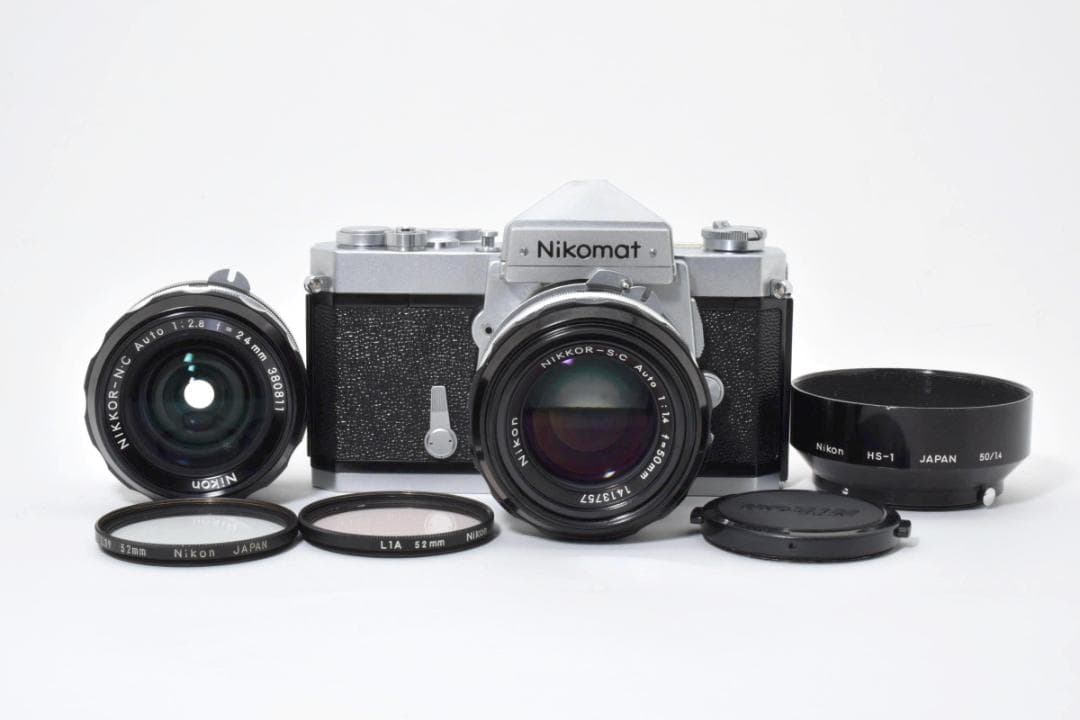 【完動美品】Nikomat FT レンズ2本セット 1119