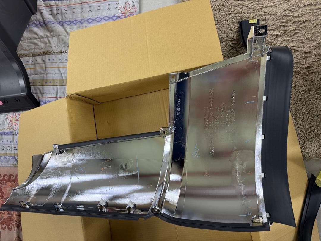 ふそう17スーパーグレート　純正コーナーメッキ