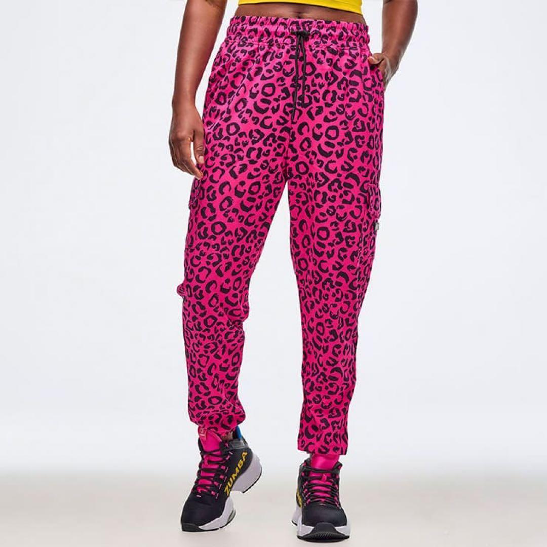 新品　正規品　ズンバ　 S ヒョウ柄　ピンク　パンツ