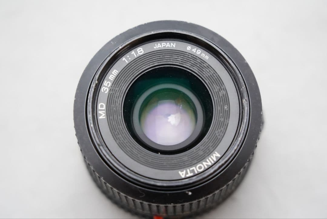 ☆超希少レンズ☆ ミノルタ ニューMD 35㎜ F=1:1.8　　　MDマウント