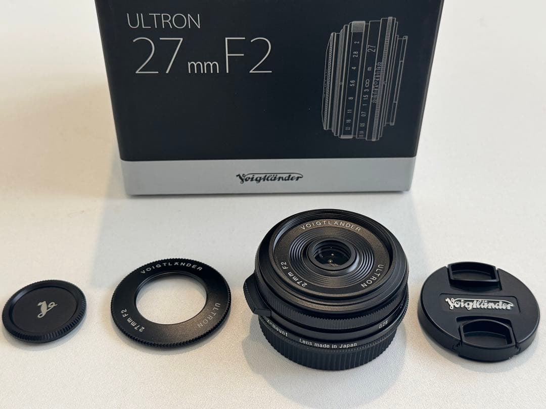 【美品】Voigtländer Ultron 27mm F2 X-mount