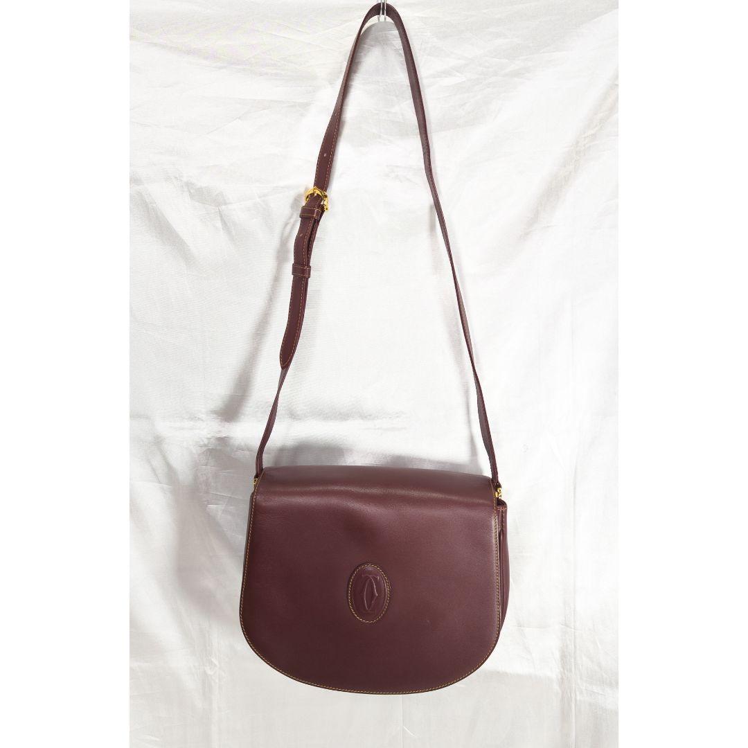 【極美品】 カルティエ マストライン メッセンジャーバッグ ２層タイプ 保存袋付