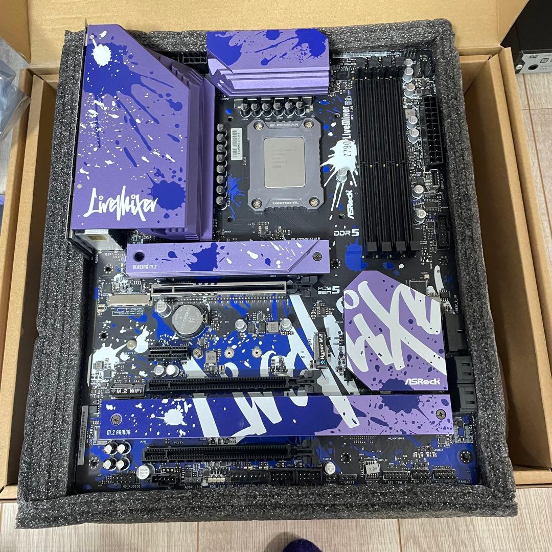 マザーボード ASRock LiveMixer Z790 i5 13600K