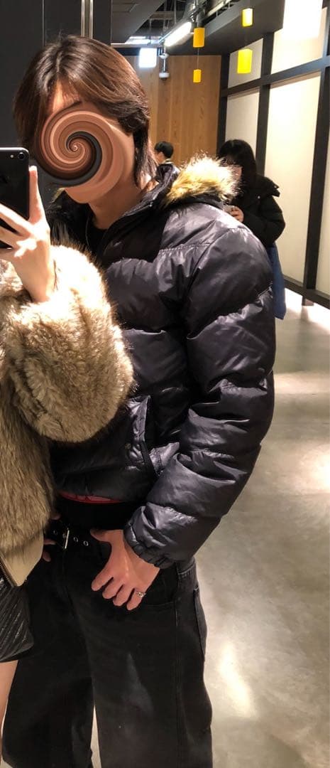 子*鹿様 平成ファーダウン スケーターファッション