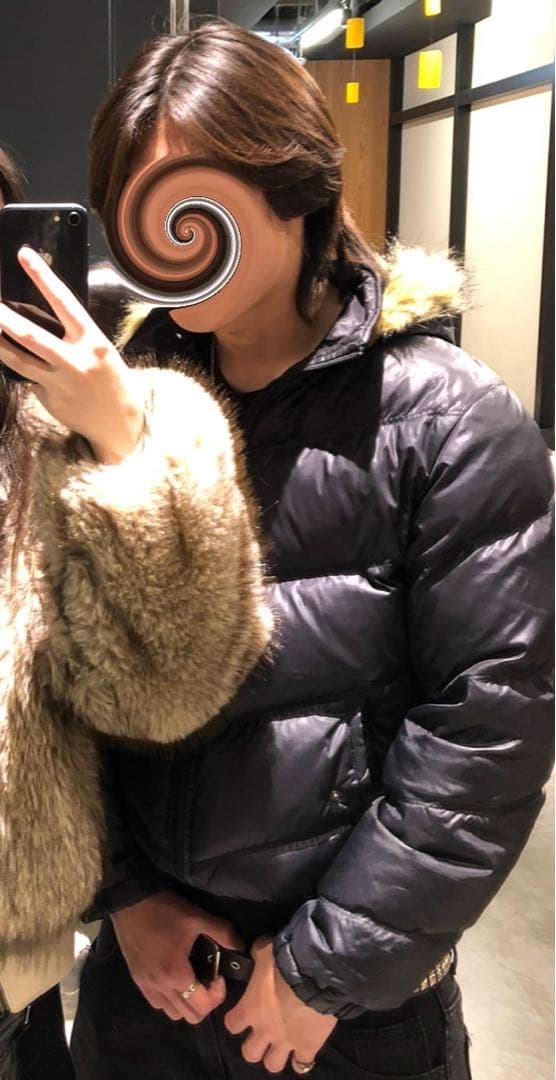 子*鹿様 平成ファーダウン スケーターファッション