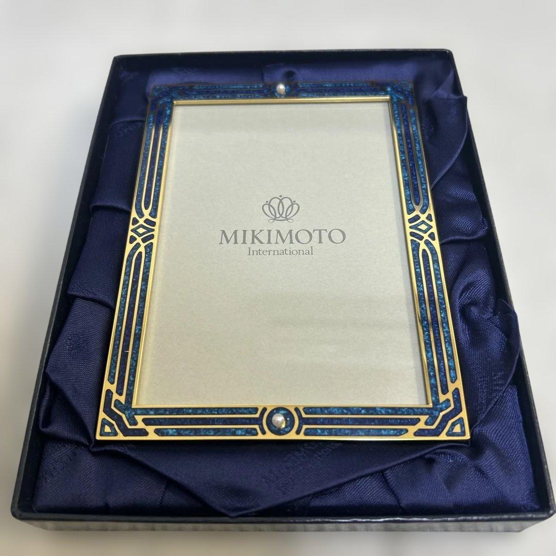 本日限定セール‼️希少✨MIKIMOTOフォトフレーム クリスタルラッカー パール