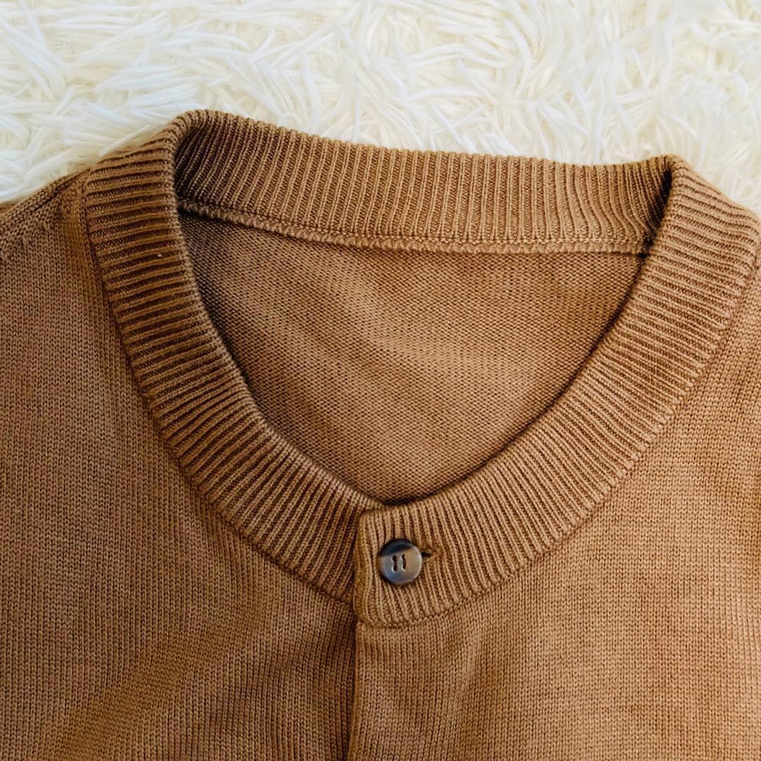 美品　23aw ミューズドゥーズィエムクラス WISH クルーネックカーディガン