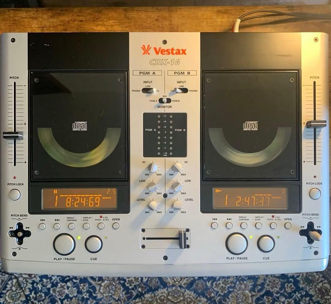 DJ機材 VESTAX CDX-16